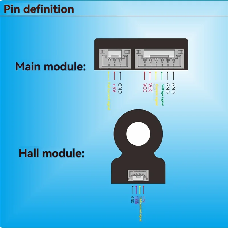 For PIXHAWK Power Monitor Module With Hall Sensor, 200A High Voltage 12S For Drones-Y46A 
For PIXHAWK Power Monitor Module With Hall Sensor, 200A High Voltage 12S For Drones-Y46A