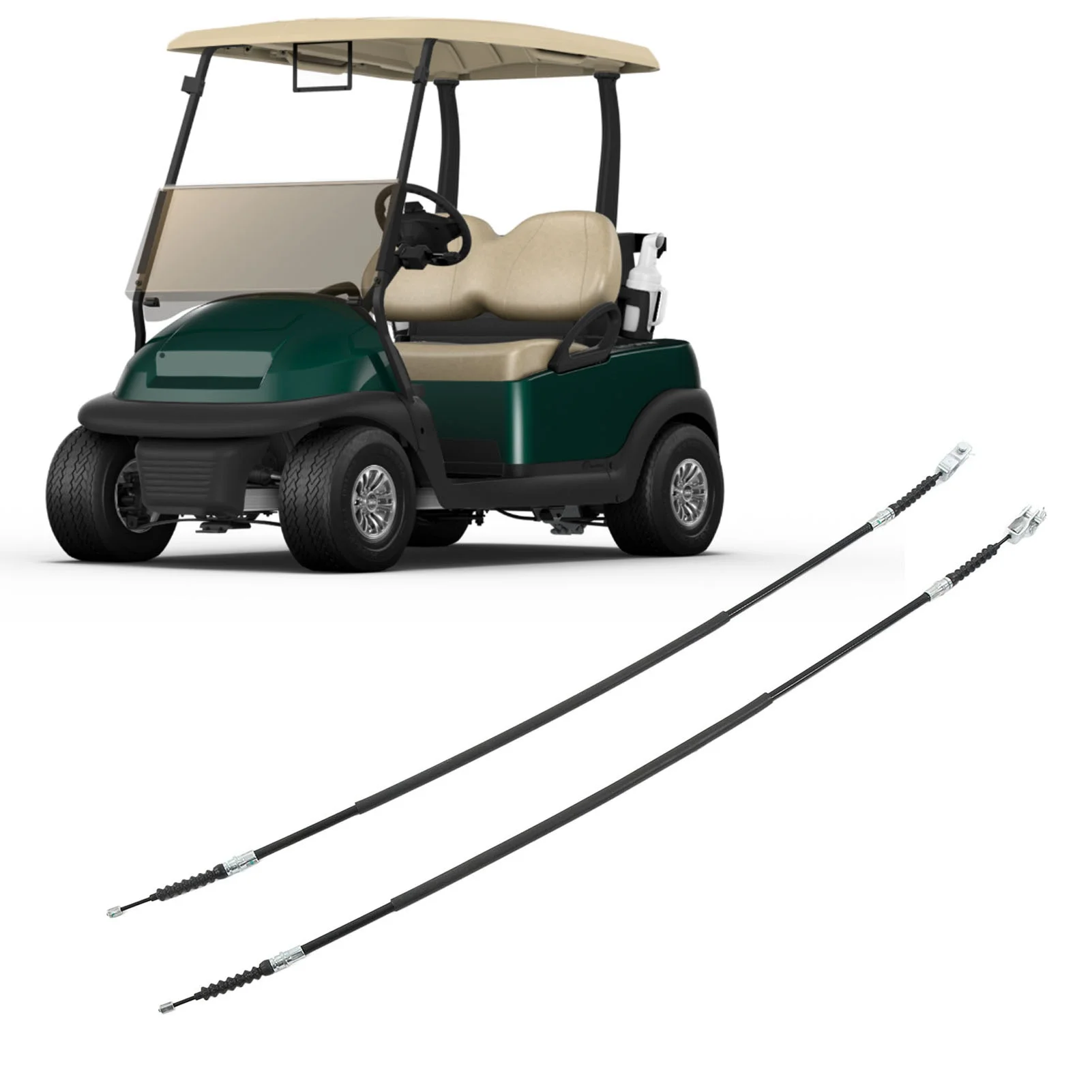 42in Driver Passenger Side Brake Cable 102022101 for Club Car DS Cart Gas Electric Models 2000‑up
42in Driver Passenger Side Brake Cable 102022101 for Club Car DS Cart Gas Electric Models 2000‑up