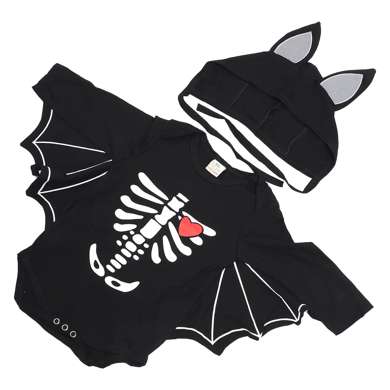 Bat-sleeved Baby Jumpsuit Kids Halloween Clothes Cotton Rompers Toddler Costume Infant Wear Soft Material Snap Button Front
Bat-sleeved Baby Jumpsuit Kids Halloween Clothes Cotton Rompers Toddler Costume Infant Wear Soft Material Snap Button Front