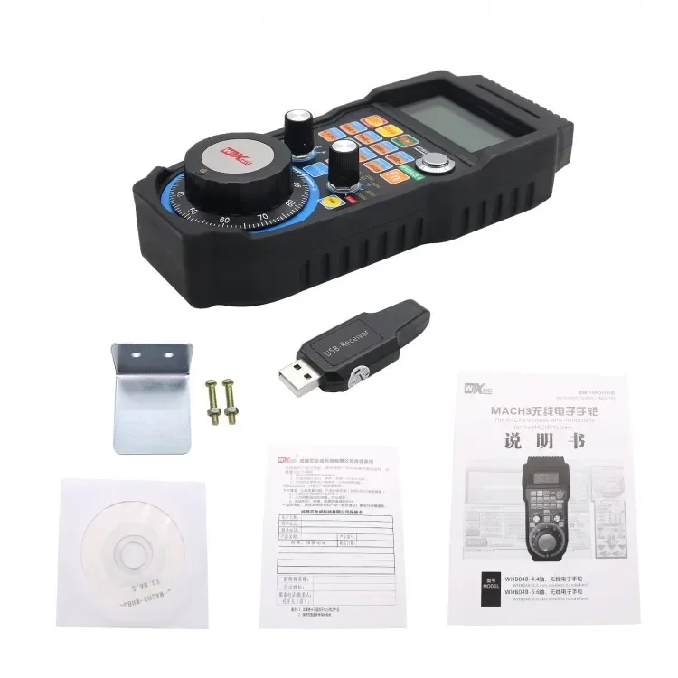 2025 hot sale CNC MACH3 Wireless Electronic Handwheel 4-Axis Manual Controller USB Handle MPG
2025 hot sale CNC MACH3 Wireless Electronic Handwheel 4-Axis Manual Controller USB Handle MPG