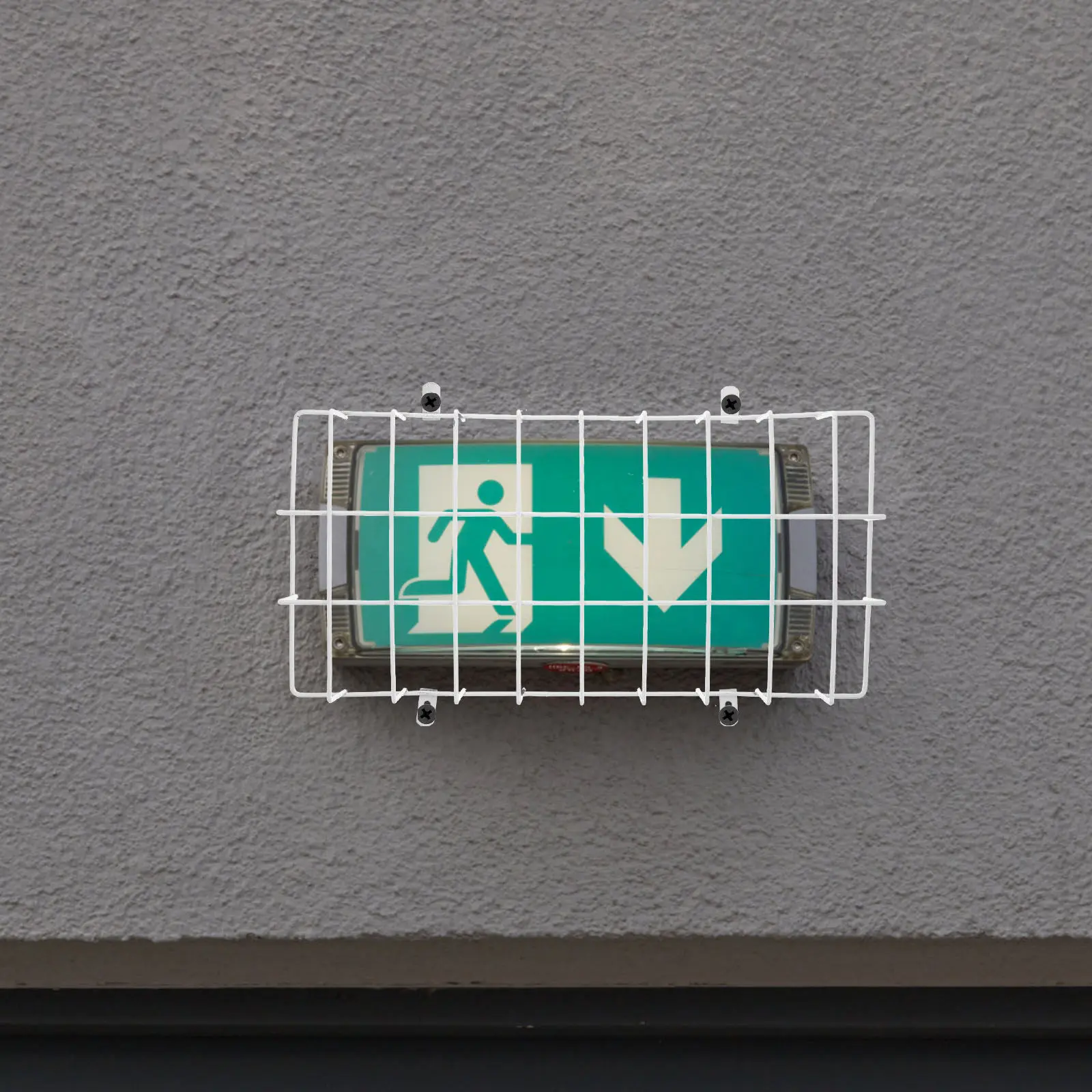 Premium Stainless Steel Exit Sign Light Guard Wall Mounted Emergency Light Wire Cover for Public Venues Fire Safety Equipment
Premium Stainless Steel Exit Sign Light Guard Wall Mounted Emergency Light Wire Cover for Public Venues Fire Safety Equipment