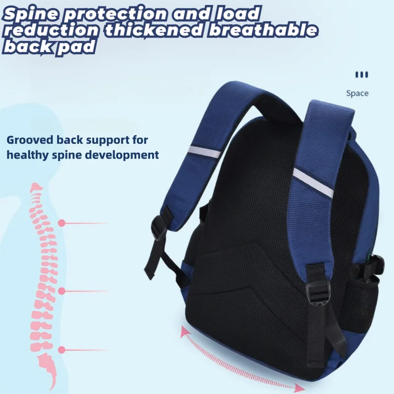 Orthopedic Kids Backpack Astronaut Print Waterproof Breathable Spine Support Reflective Safety School Bag for Children
Orthopedic Kids Backpack Astronaut Print Waterproof Breathable Spine Support Reflective Safety School Bag for Children