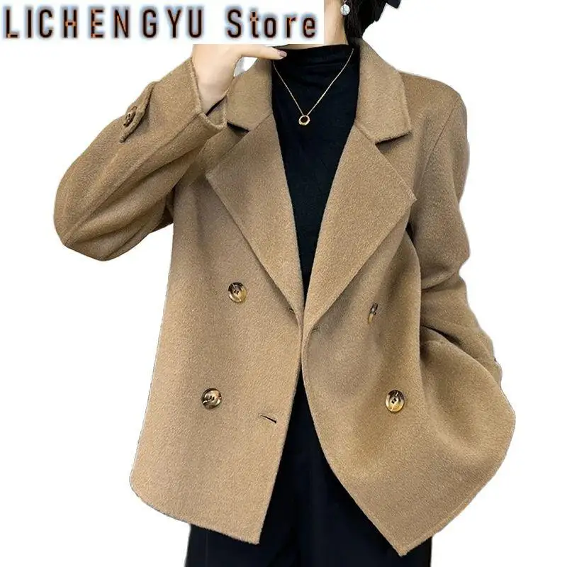 Special Offer Autumn and Winter New Wool Overcoat 100% Double-Sided Women's Light Luxury Small Wool Coat Popular
Special Offer Autumn and Winter New Wool Overcoat 100% Double-Sided Women's Light Luxury Small Wool Coat Popular