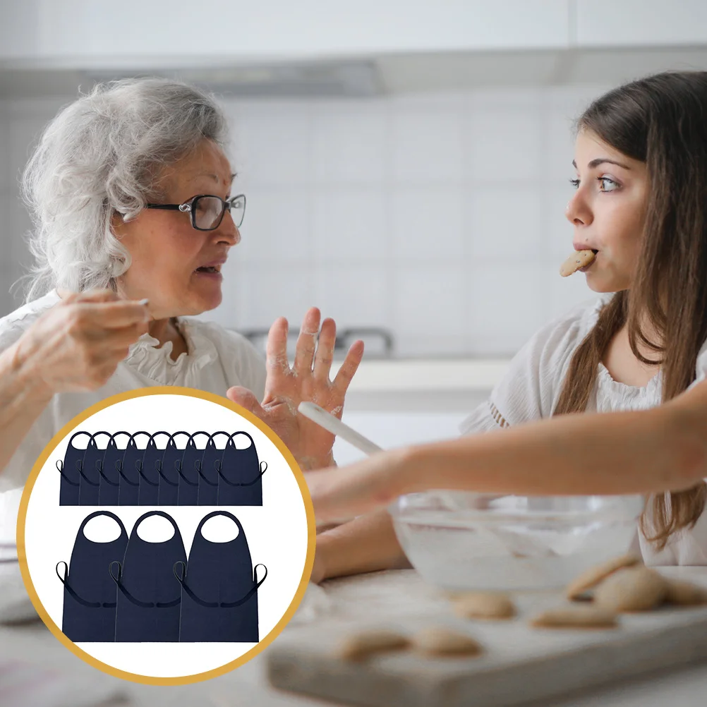 12Pcs Disposable Aprons Non-Woven Fabric Water-Resistant Oil-Proof Multi-Use Protective Cooking Bbq Painting Aprons for Adults
12Pcs Disposable Aprons Non-Woven Fabric Water-Resistant Oil-Proof Multi-Use Protective Cooking Bbq Painting Aprons for Adults