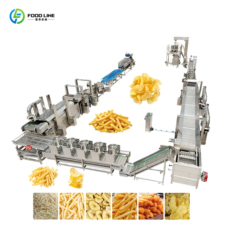 Fully sealed Potato Chips and Fries Equipment Line for Clean Environment
Fully sealed Potato Chips and Fries Equipment Line for Clean Environment