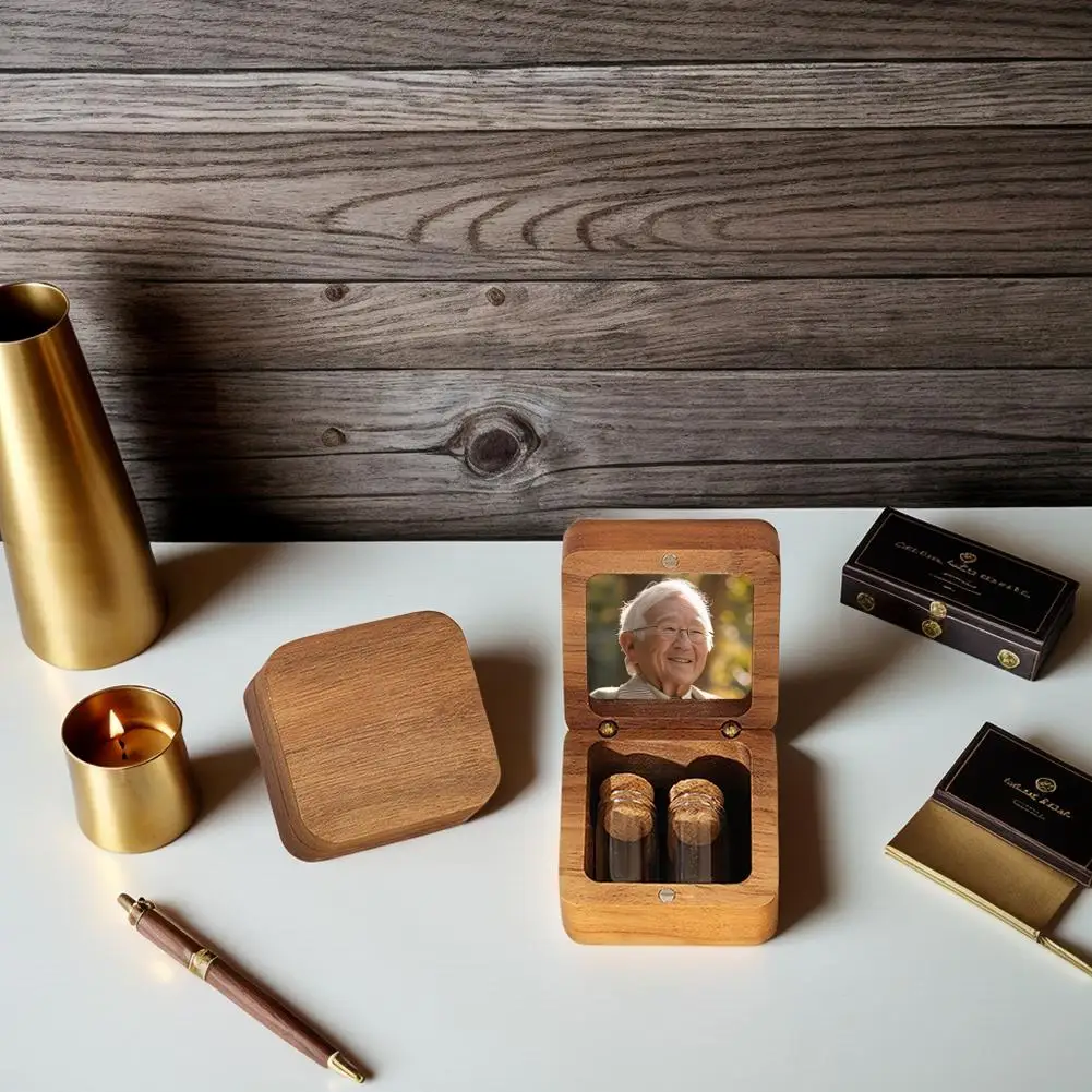 1PCS Wooden Pet Memorial Box For Storing Hair Nails Teeth - Pet Keepsake Storage Container For Home Pet Store Memorial Use S8L7 
1PCS Wooden Pet Memorial Box For Storing Hair Nails Teeth - Pet Keepsake Storage Container For Home Pet Store Memorial Use S8L7