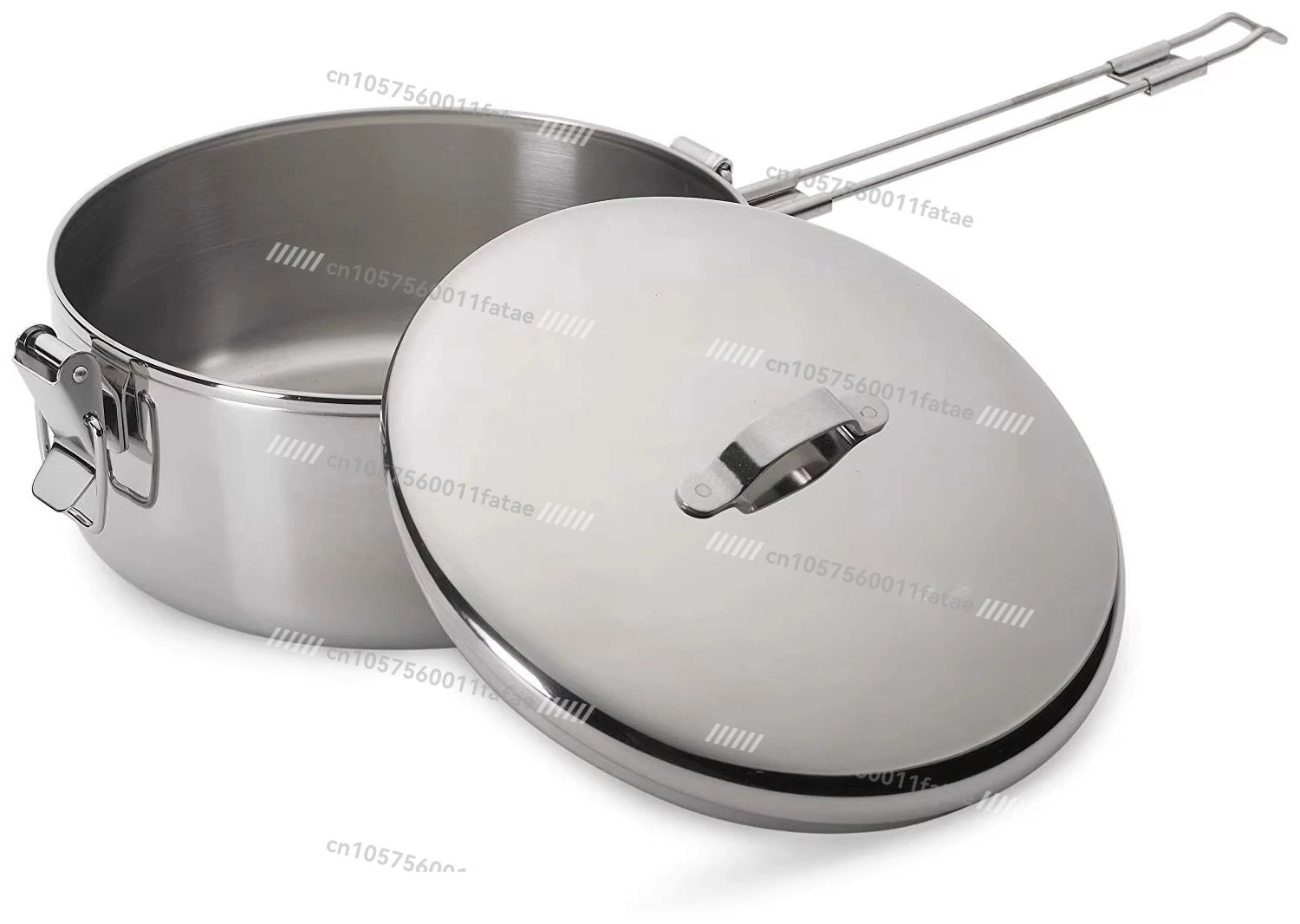 Stainless Steel, Outdoor Self-driving Camping Pot 1.6L
Stainless Steel, Outdoor Self-driving Camping Pot 1.6L
