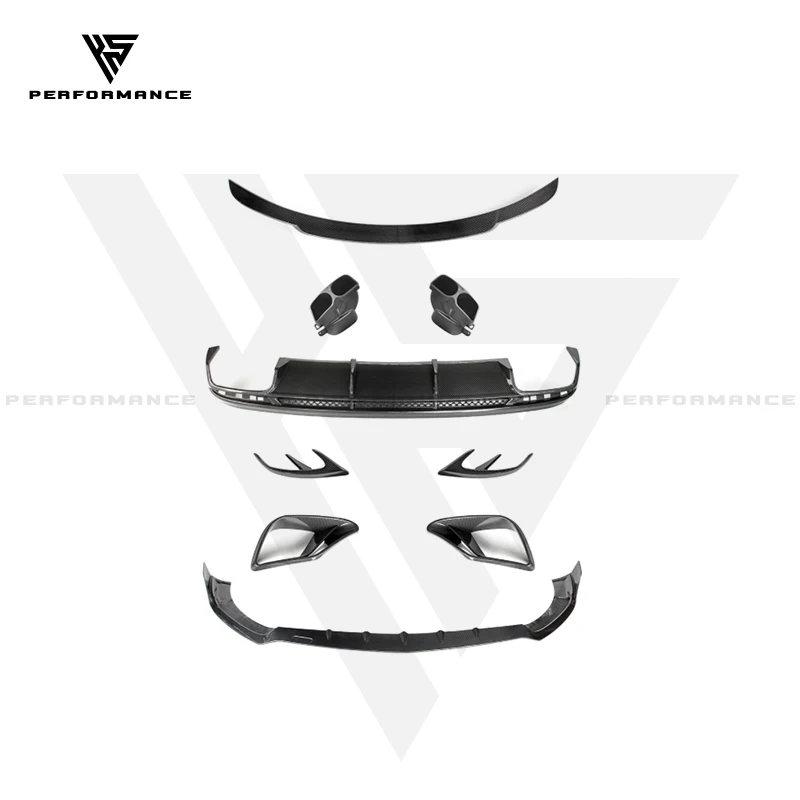 B Style Dry Carbon Fiber Car Parts Body Kit With Lip Spoiler Side Skirts Vent For Benz S Class W222 C217 Carbon Kit
B Style Dry Carbon Fiber Car Parts Body Kit With Lip Spoiler Side Skirts Vent For Benz S Class W222 C217 Carbon Kit