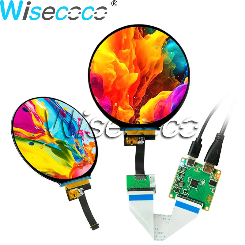 Wisecoco 4-дюймовый круглый дисплей IPS 720*720 Круглый экран TFT LCD Круглый модуль Панель Type-C Плата драйвера для Raspberry Pi Auto
Wisecoco 4-дюймовый круглый дисплей IPS 720*720 Круглый экран TFT LCD Круглый модуль Панель Type-C Плата драйвера для Raspberry Pi Auto