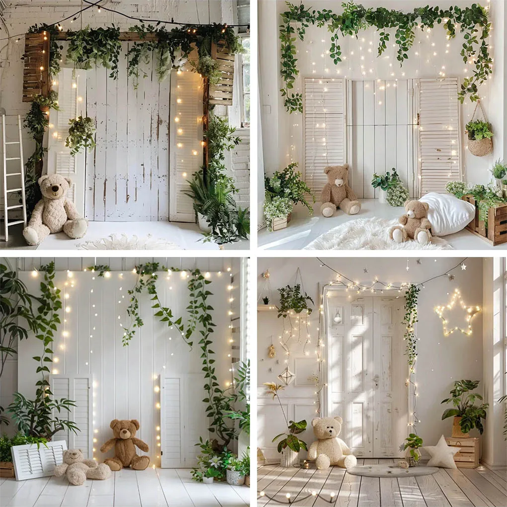 Mehofond Photography Backdrop White Door Wall Kids Birthday Party Toy Bear Green Grass Cake Smash Decor Studio Photo Background
Mehofond Photography Backdrop White Door Wall Kids Birthday Party Toy Bear Green Grass Cake Smash Decor Studio Photo Background