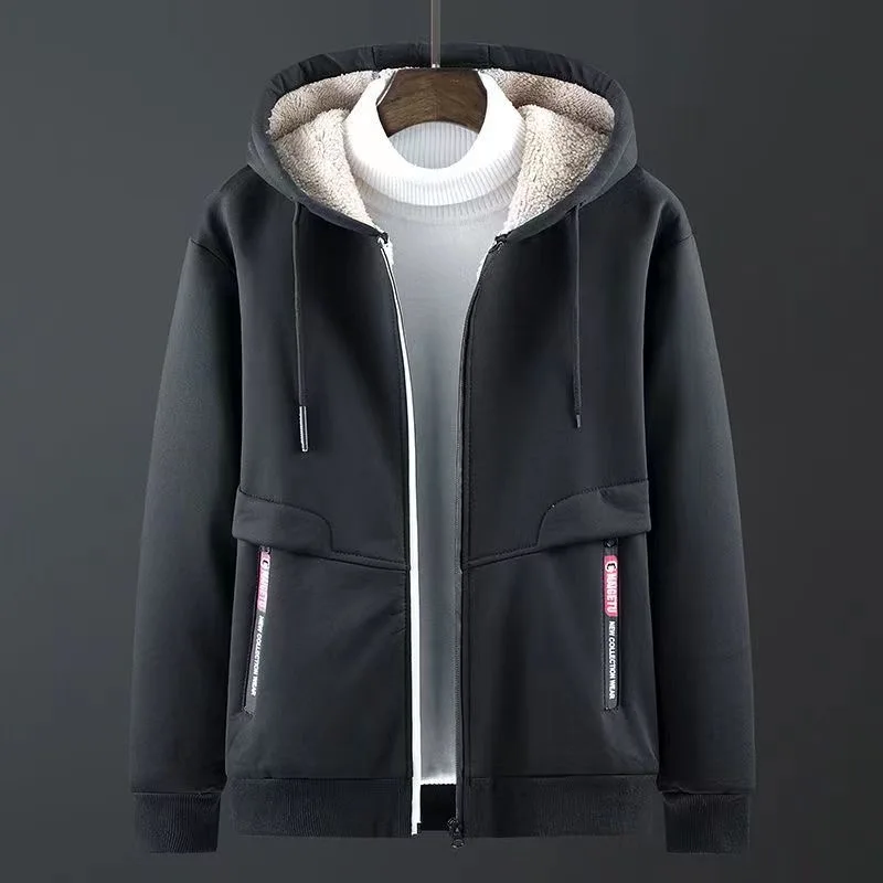 Winter New Fashionable Solid Color Thick Velvet Warm Hoodie for Men's Casual Loose Sports Large Size High Quality Coat M-4XL
Winter New Fashionable Solid Color Thick Velvet Warm Hoodie for Men's Casual Loose Sports Large Size High Quality Coat M-4XL