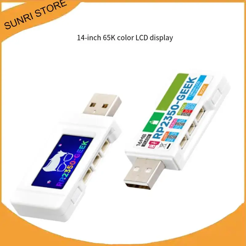 Чип SUNRI-RP2350 GEEK RP2350A, 1,14-дюймовый ЖК-дисплей, разрешение 240X135, цвет 65 К, SWD/UART/I2C для Openocd/CMSIS-DAP
Чип SUNRI-RP2350 GEEK RP2350A, 1,14-дюймовый ЖК-дисплей, разрешение 240X135, цвет 65 К, SWD/UART/I2C для Openocd/CMSIS-DAP