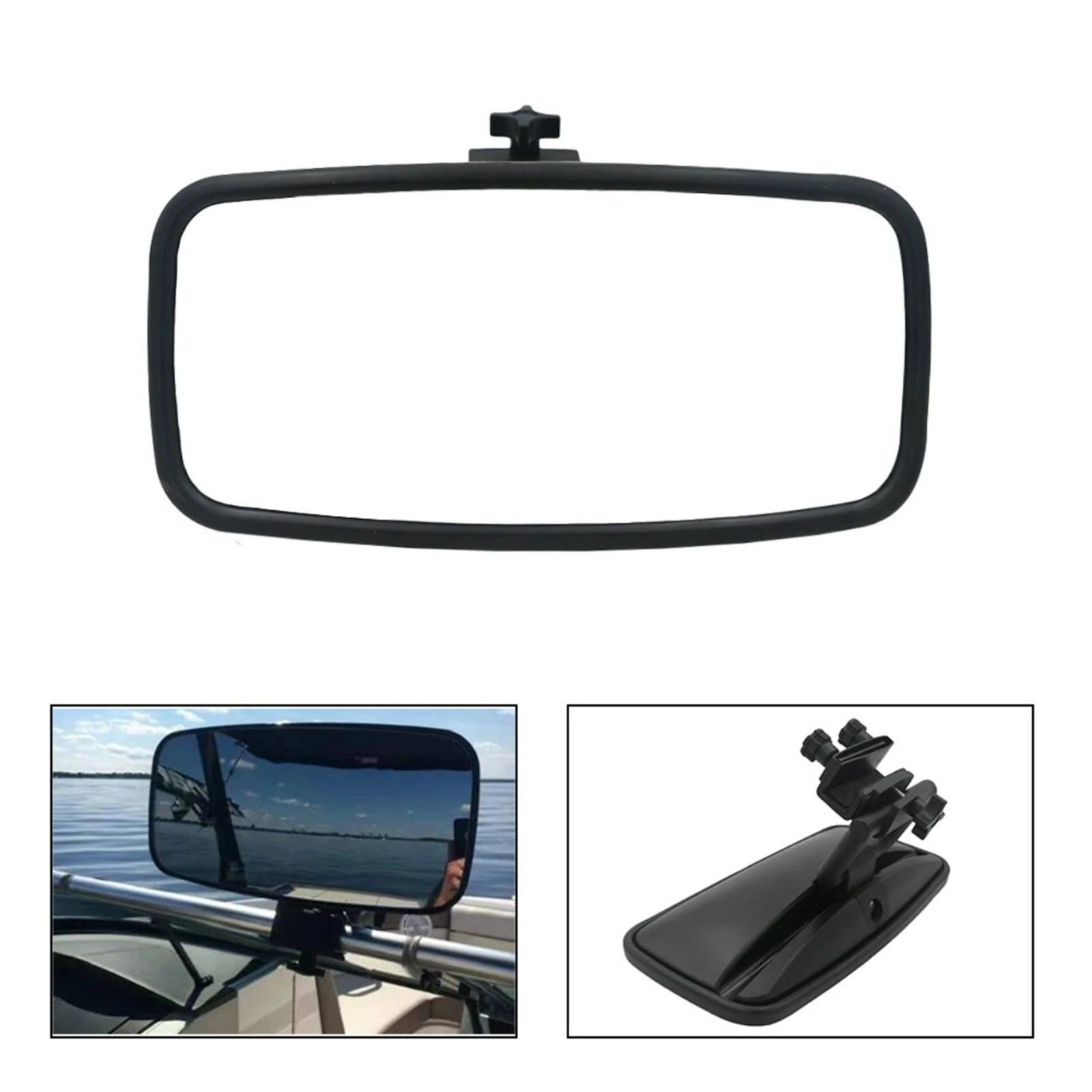 Wide-angle Marine Rearview Mirror Easy Installation Stable Anti-shake Boat Accessory Universal Fit for Cockpit Safety
Wide-angle Marine Rearview Mirror Easy Installation Stable Anti-shake Boat Accessory Universal Fit for Cockpit Safety
