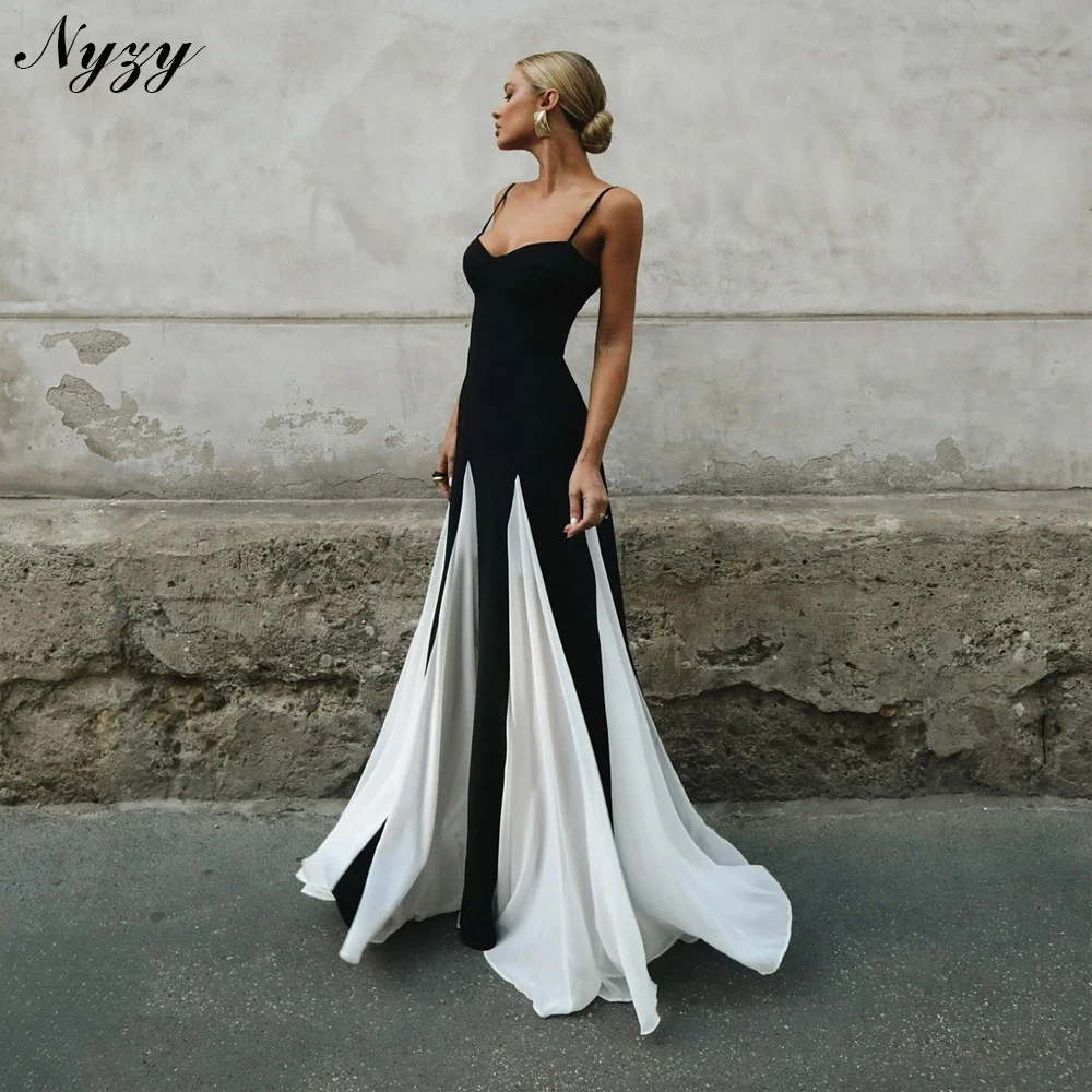 NYZY E618 Elegant Event Occasion Prom Party Gowns Jersey Customized Mermaid Evening Dresses White and Black
NYZY E618 Elegant Event Occasion Prom Party Gowns Jersey Customized Mermaid Evening Dresses White and Black