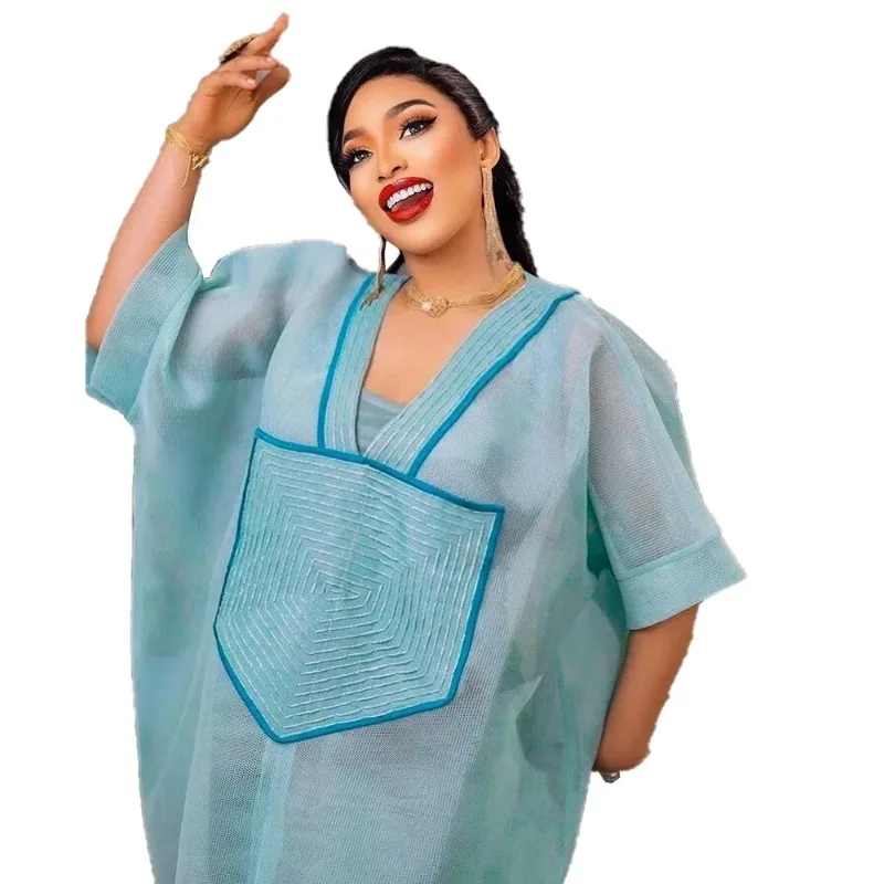 2025 Plus Size African Dresses for Women Summer African V-neck Half Sleeve Long Maxi Dress Dashiki African Clothes Ankara Dress
2025 Plus Size African Dresses for Women Summer African V-neck Half Sleeve Long Maxi Dress Dashiki African Clothes Ankara Dress