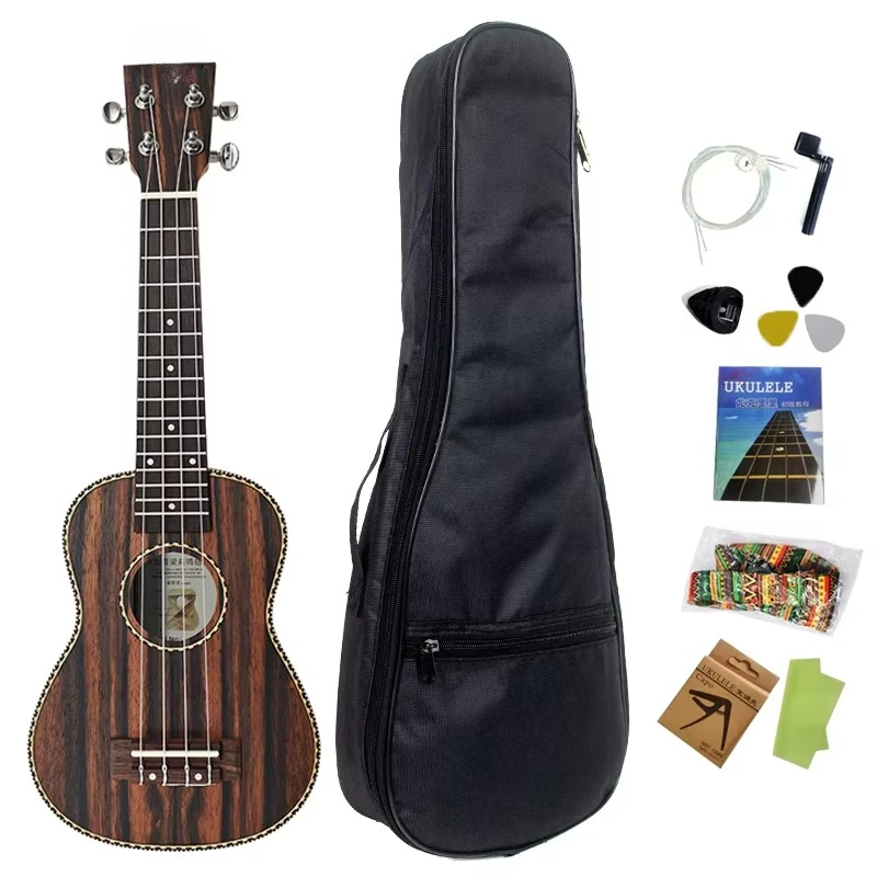 21-inch High Quality Purplewood Ukulele Set 4 String Beginner Ukulele for Kids & Adults Children's
21-inch High Quality Purplewood Ukulele Set 4 String Beginner Ukulele for Kids & Adults Children's