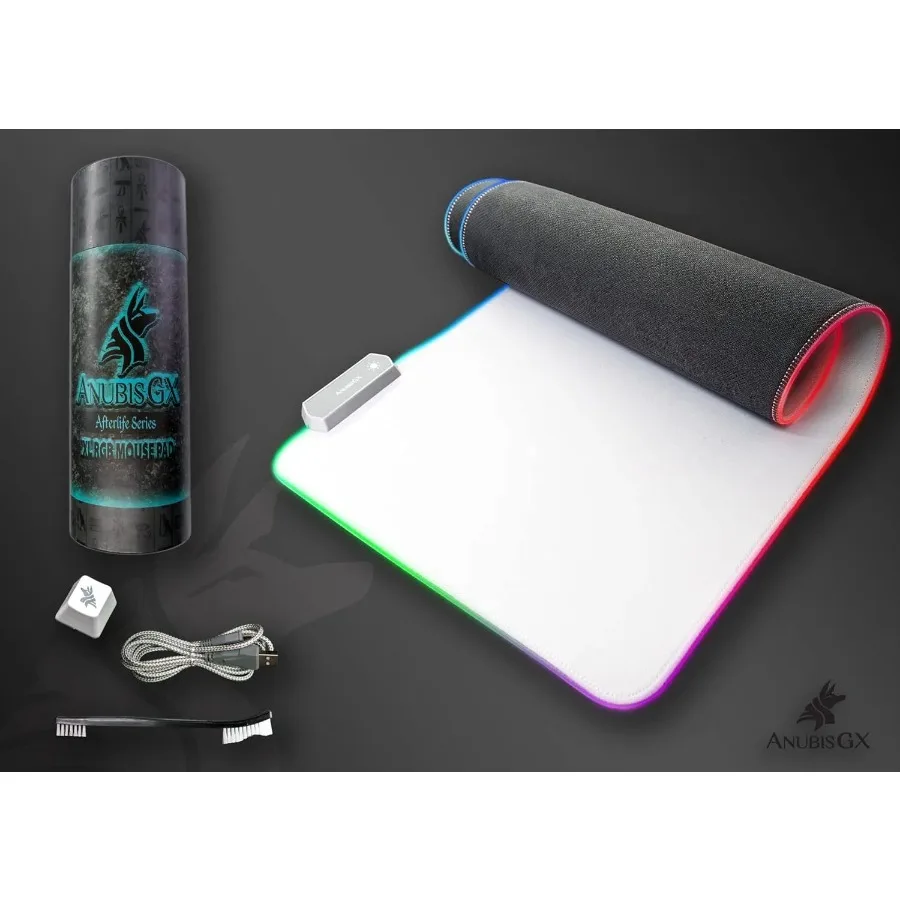 AnubisGX RGB Gaming Mouse Pad XL Light Up Oversized Computer Gaming XL Desk Mat 10 Type Glowing LED Pad Large Waterproof Extend
AnubisGX RGB Gaming Mouse Pad XL Light Up Oversized Computer Gaming XL Desk Mat 10 Type Glowing LED Pad Large Waterproof Extend