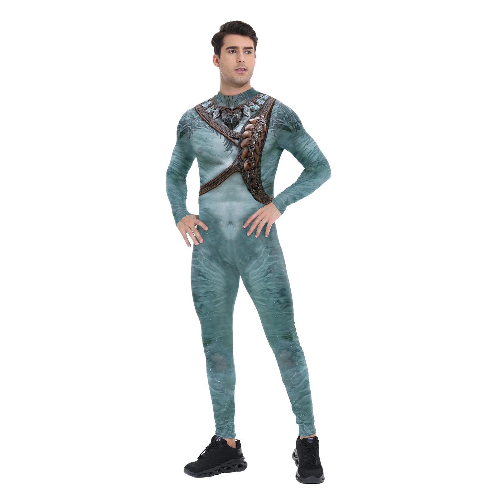 Avatar Cosplay Costume Halloween Movie Blue Hero 3D Print Jumpsuit Unisex Novelty Spandex Zentai Suit Disguise Carnival Outfits
Avatar Cosplay Costume Halloween Movie Blue Hero 3D Print Jumpsuit Unisex Novelty Spandex Zentai Suit Disguise Carnival Outfits