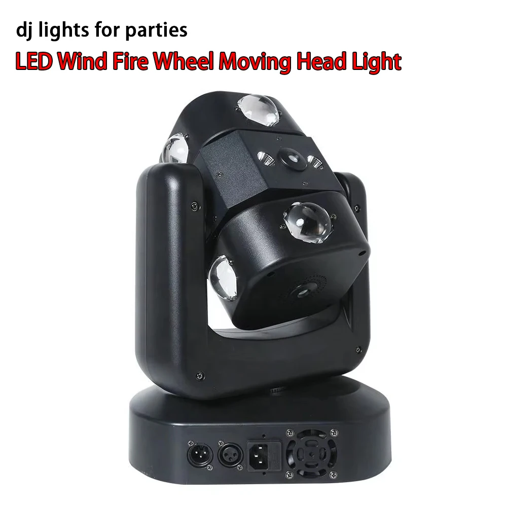 Dj Lights for Parties 150W Wind Fire Wheel Moving Head Stage Light RGBW LED Red Green Laser Strobe DMX512 Disco Bar Party Effect
Dj Lights for Parties 150W Wind Fire Wheel Moving Head Stage Light RGBW LED Red Green Laser Strobe DMX512 Disco Bar Party Effect