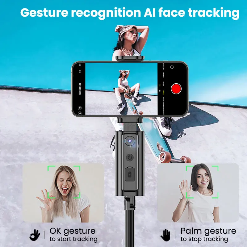 Штатив AOCHUAN M3 для отслеживания лица Ai 360° ° Вращающийся смартфон для съемки, скрытый штатив с искусственным интеллектом, ручная палка для селфи, встроенный удлинитель
Штатив AOCHUAN M3 для отслеживания лица Ai 360° ° Вращающийся смартфон для съемки, скрытый штатив с искусственным интеллектом, ручная палка для селфи, встроенный удлинитель