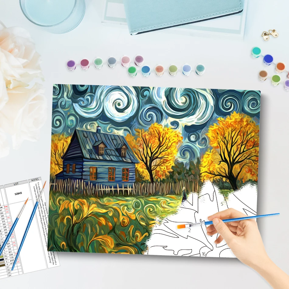 GATYZTORY Painting By Numbers On Canvas To Paint Landscape Oil Watercolor Crafts Coloring By Numbers Picture Drawing Home Decor
GATYZTORY Painting By Numbers On Canvas To Paint Landscape Oil Watercolor Crafts Coloring By Numbers Picture Drawing Home Decor