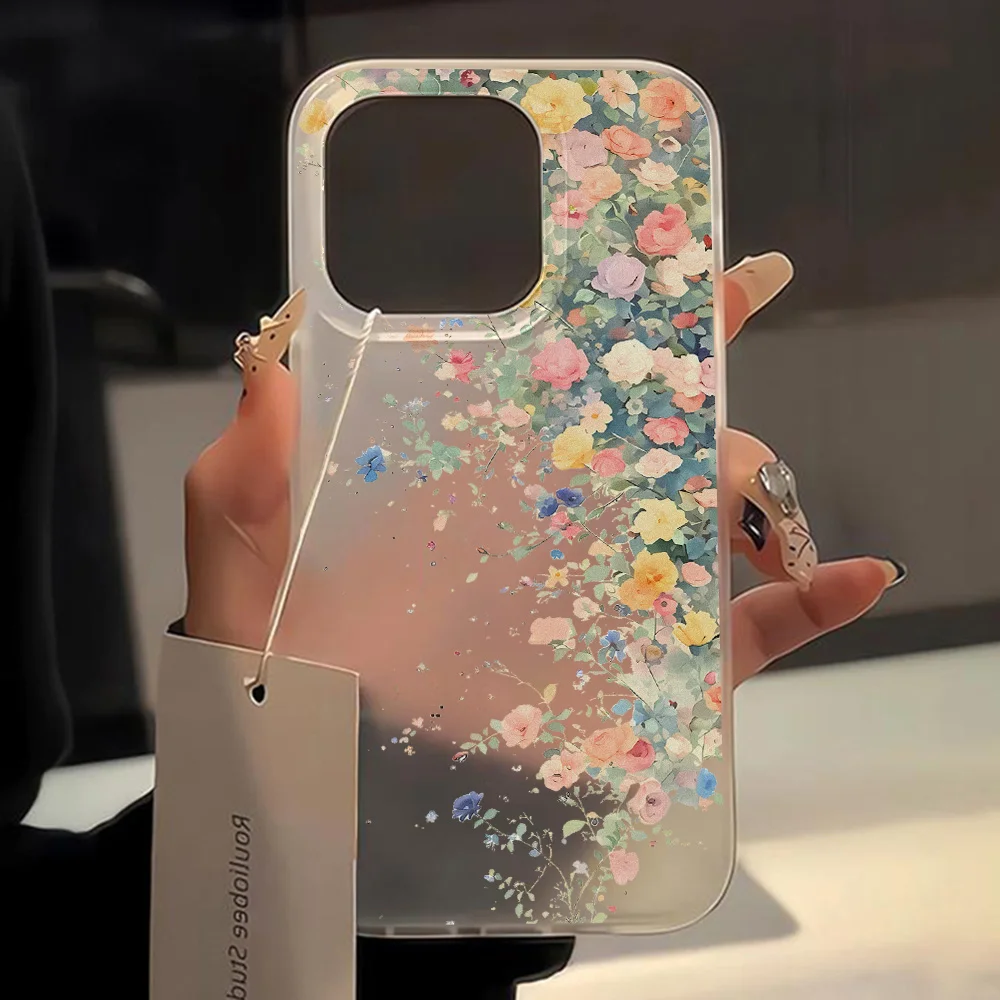 Flower Matte Phone Case For iPhone 15 Pro Case iPhone 16 13 14 12 11 Pro Max Plus 13 12 Mini Shockproof Silicone Soft TPU Cover
Flower Matte Phone Case For iPhone 15 Pro Case iPhone 16 13 14 12 11 Pro Max Plus 13 12 Mini Shockproof Silicone Soft TPU Cover