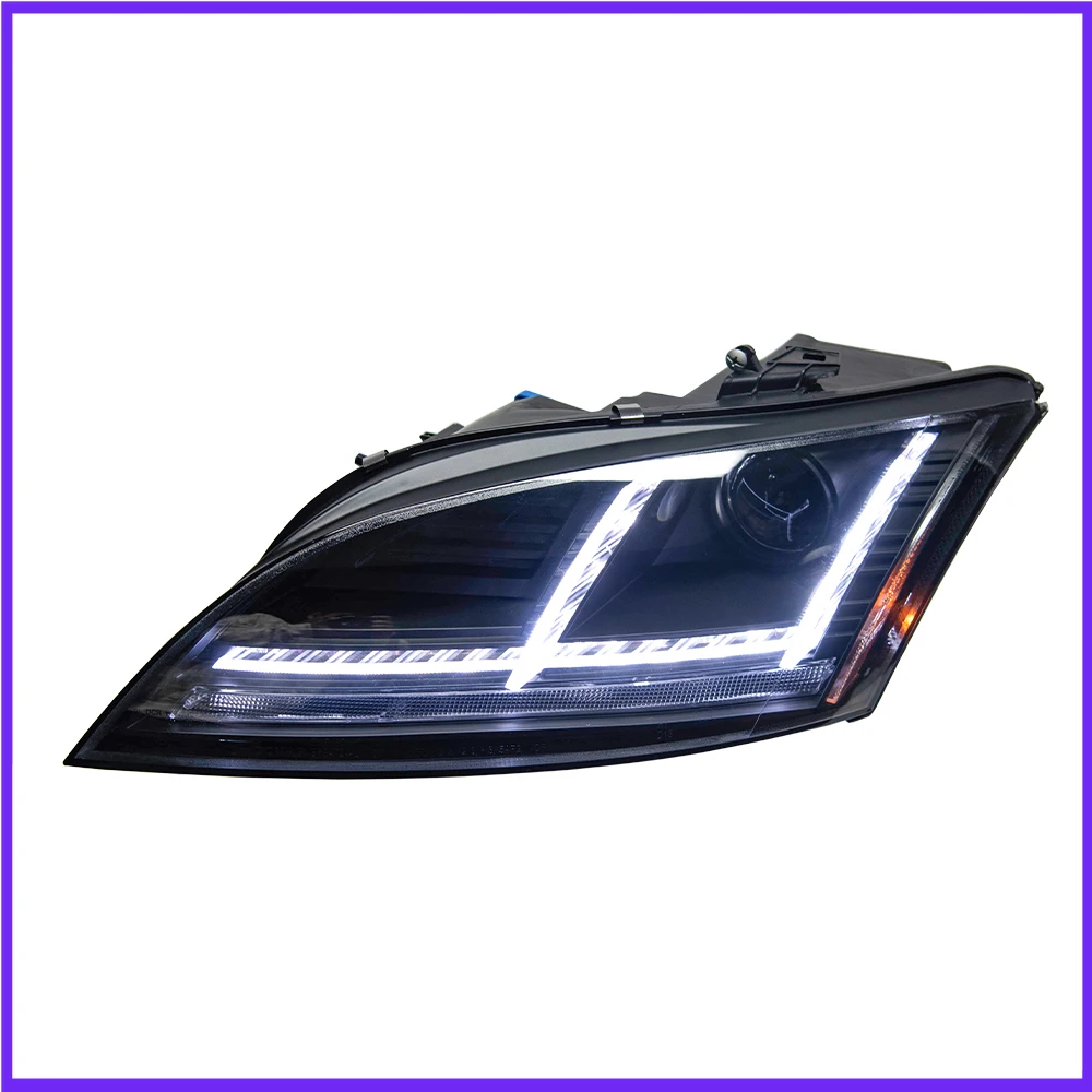 High Quality LED Auto Headlights Assembly for Audi TT RS 2008-2014 Bifocal Lens Dynamic Light Accessories New Condition
High Quality LED Auto Headlights Assembly for Audi TT RS 2008-2014 Bifocal Lens Dynamic Light Accessories New Condition