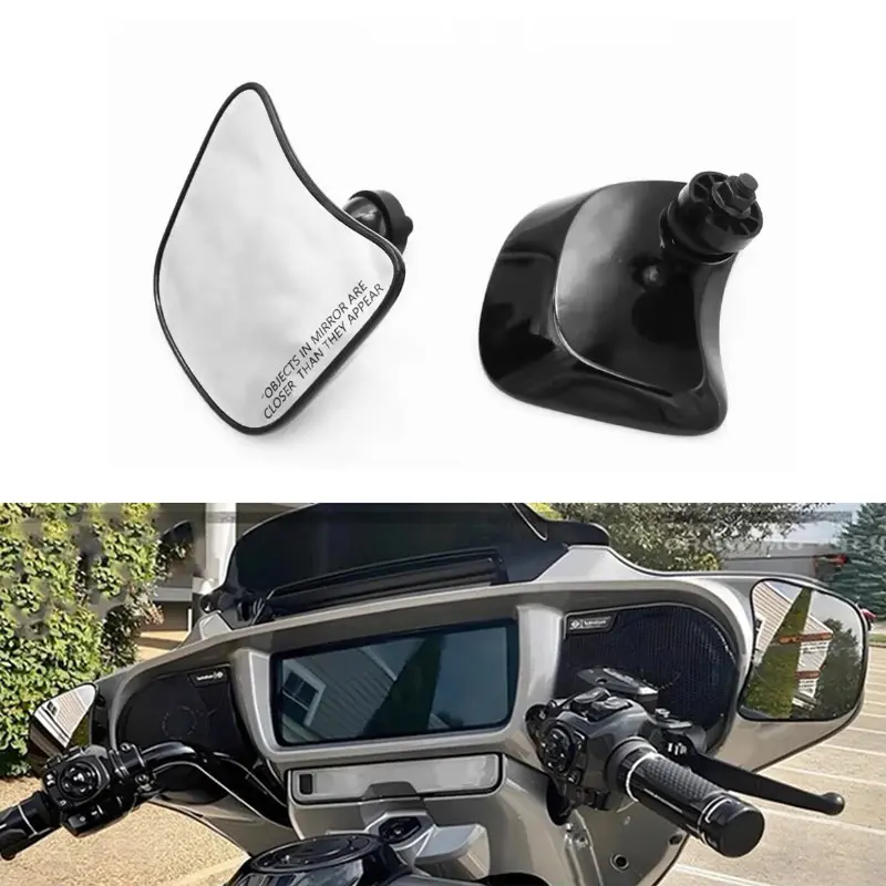 Motocycle Rearview Mirror Batwing Fairing Mount Side Mirrors For Harley Electra Glide Standard FLHT Street Glide FLHX 2020
Motocycle Rearview Mirror Batwing Fairing Mount Side Mirrors For Harley Electra Glide Standard FLHT Street Glide FLHX 2020