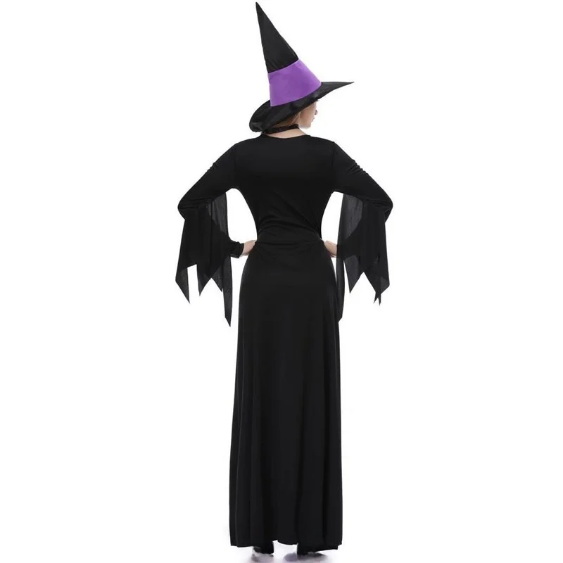 Halloween Purple Sucking Witch Costume Women's Stage Performance Traditional Chinese Ethnic Clothing Fairy Tale Theme
Halloween Purple Sucking Witch Costume Women's Stage Performance Traditional Chinese Ethnic Clothing Fairy Tale Theme