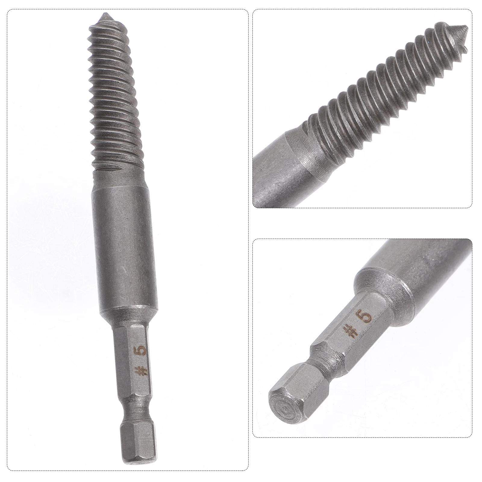 5pcs Screw Extractor Tools for Damaged Fasteners Removal Durable Suitable Various Screws Bolts Reusable Home Studio Construction
5pcs Screw Extractor Tools for Damaged Fasteners Removal Durable Suitable Various Screws Bolts Reusable Home Studio Construction