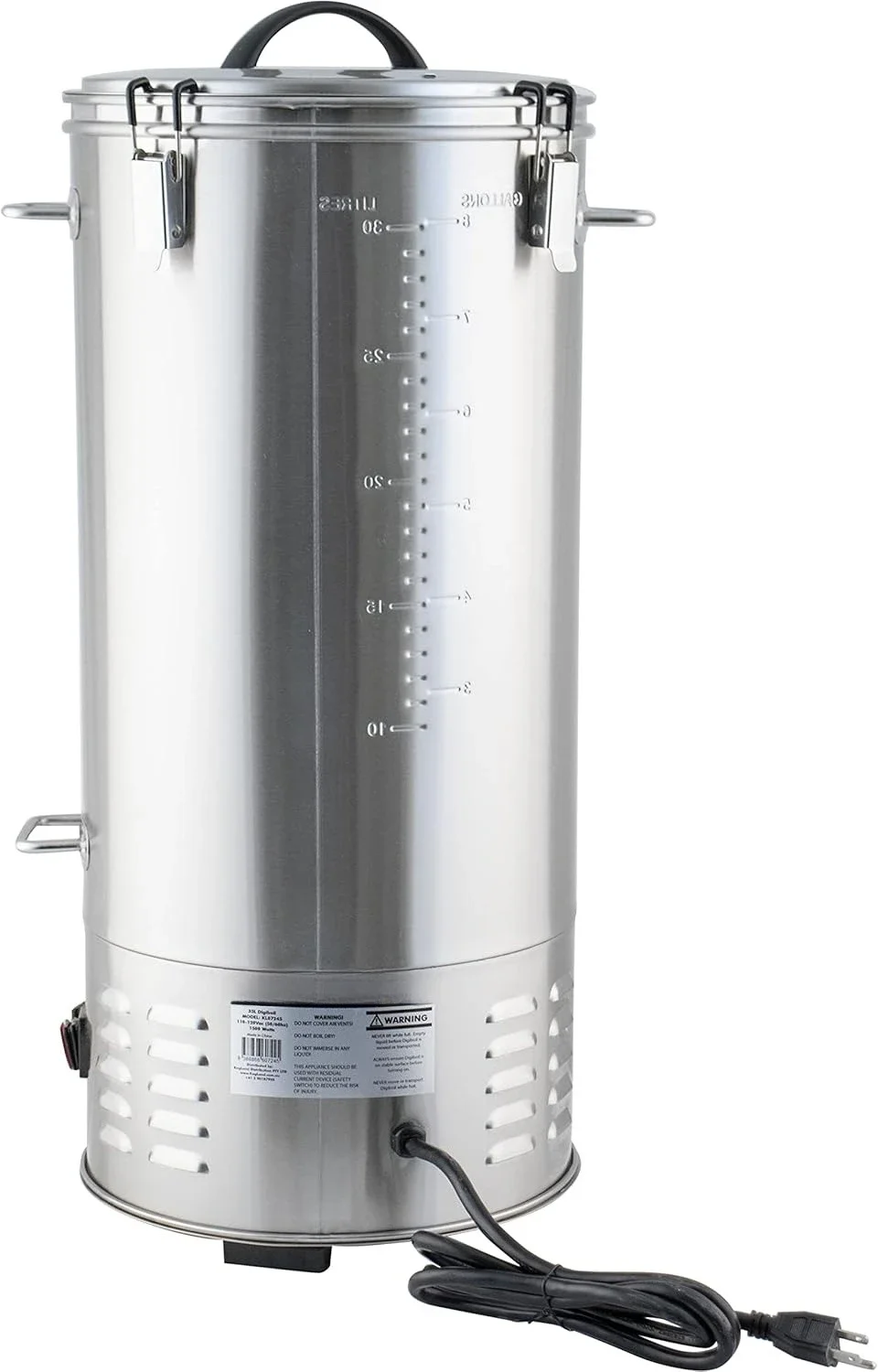 Bestseller35 Liters / 9.25 Gallons (110V), 1500W Power,Water Heater, Compatible For Distillation(BE501)
Bestseller35 Liters / 9.25 Gallons (110V), 1500W Power,Water Heater, Compatible For Distillation(BE501)