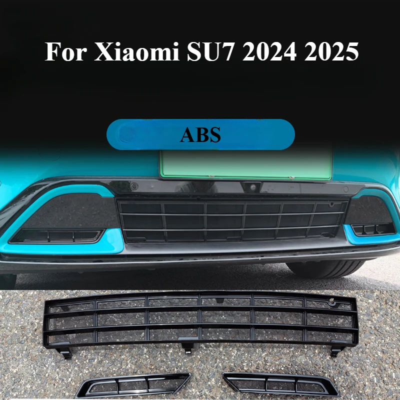 For Xiaomi SU7 2024 2025 Car accessories ABS Front bumper grille three-stage insect and dust screen protective cover Trim
For Xiaomi SU7 2024 2025 Car accessories ABS Front bumper grille three-stage insect and dust screen protective cover Trim