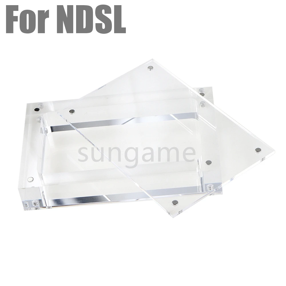 1 шт. акриловая защитная коробка для консоли Nintend NDSL, коллекционные коробки для хранения игрового корпуса, прозрачный витрина
1 шт. акриловая защитная коробка для консоли Nintend NDSL, коллекционные коробки для хранения игрового корпуса, прозрачный витрина