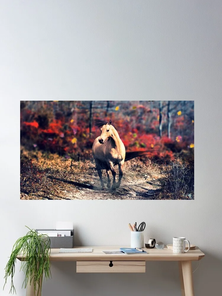 Majestic Horse Running on Autumn Trail, Art Print Canvas Poster, Living Room Decor, Home Wall Picture
Majestic Horse Running on Autumn Trail, Art Print Canvas Poster, Living Room Decor, Home Wall Picture