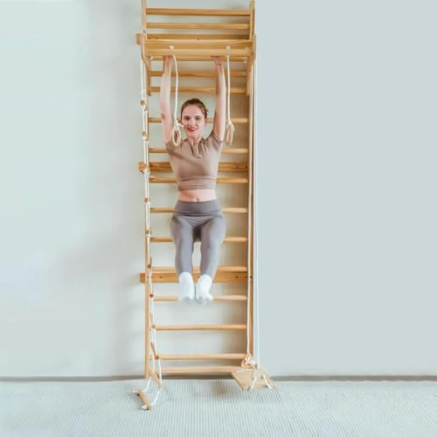 Спортивный комплекс Betula Swedish Ladder Wall Gym - домашний игровой комплекс с веревочной лестницей, турником и горкой - домашний тренажерный зал для детей и взрослых
Спортивный комплекс Betula Swedish Ladder Wall Gym - домашний игровой комплекс с веревочной лестницей, турником и горкой - домашний тренажерный зал для детей и взрослых