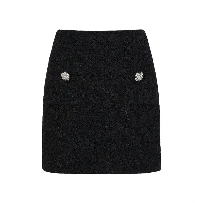 High Quality Knitted A-Line Skirt with Beads Spring Autumn Fashion Elegant Women's mid Waist Batwing Shape Skirt
High Quality Knitted A-Line Skirt with Beads Spring Autumn Fashion Elegant Women's mid Waist Batwing Shape Skirt