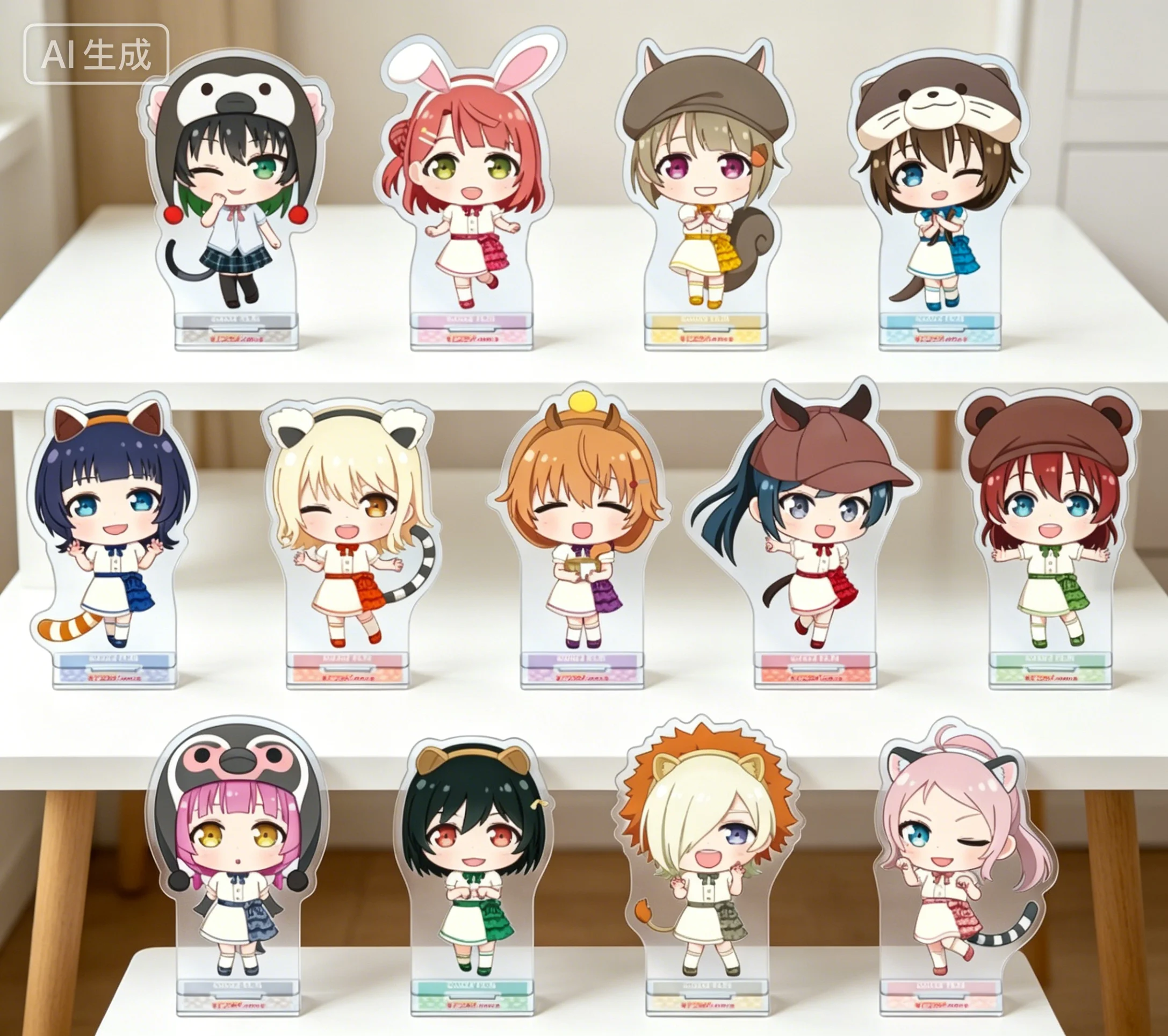 Anime Love Live! Yu Takasaki Ayumu Uehara Kasumi Nakasu Q-style Acrylic Stand Model Plate Keychains desk decorations
Anime Love Live! Yu Takasaki Ayumu Uehara Kasumi Nakasu Q-style Acrylic Stand Model Plate Keychains desk decorations