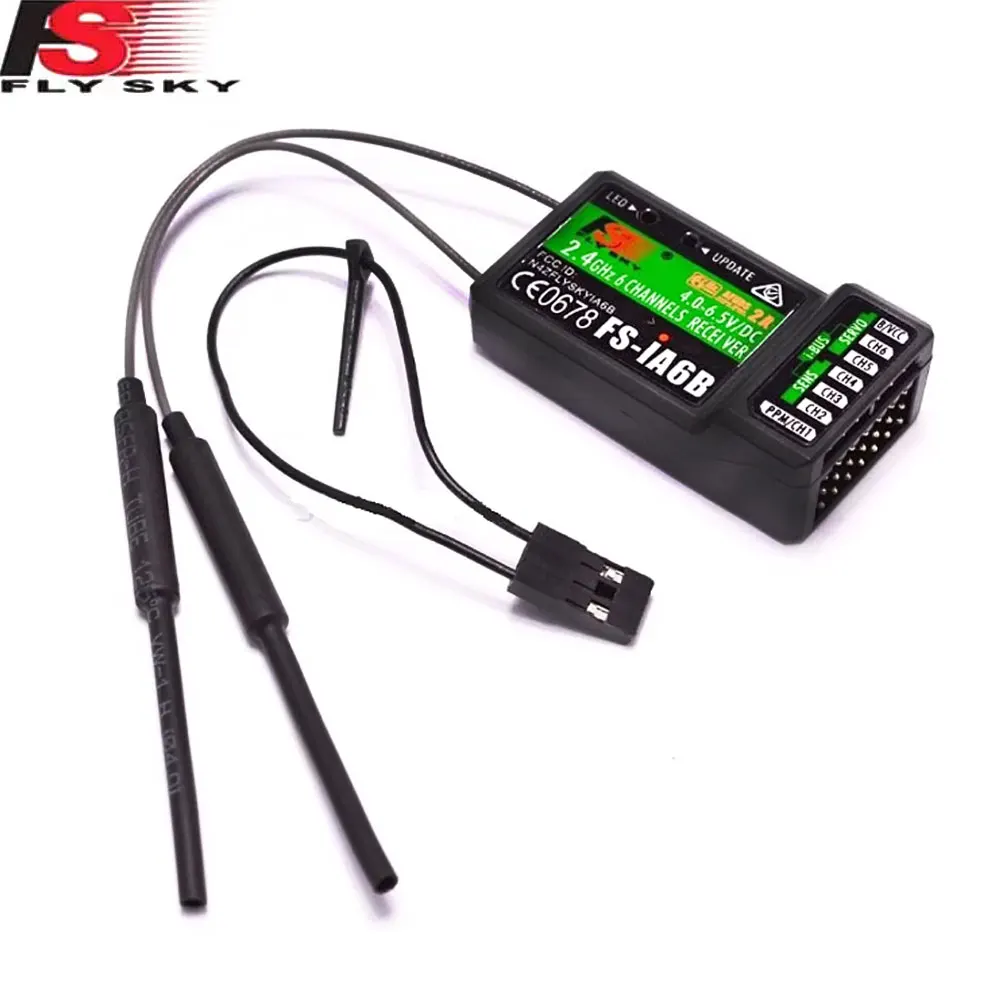 Flysky FS-iA6B FS-iA10B 2.4G Receiver PPM iBus for FS-i6 FS-i6X FS-i10 RC Transmitter
Flysky FS-iA6B FS-iA10B 2.4G Receiver PPM iBus for FS-i6 FS-i6X FS-i10 RC Transmitter