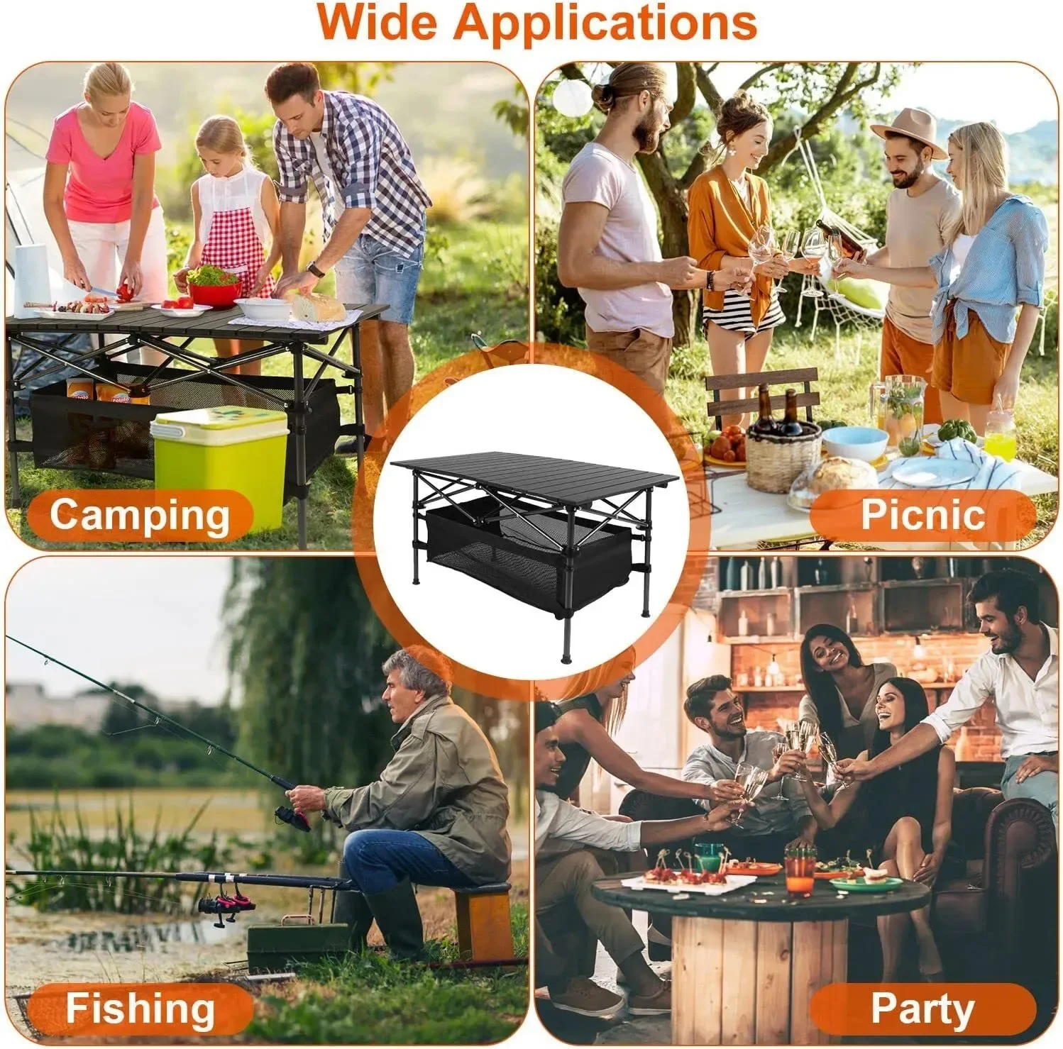 Camping Oxford Fabric Table Folding Desk Lightweight Foldable Cloth Tables Outdoor Fishing Picnic Desk Camping Equipment
Camping Oxford Fabric Table Folding Desk Lightweight Foldable Cloth Tables Outdoor Fishing Picnic Desk Camping Equipment