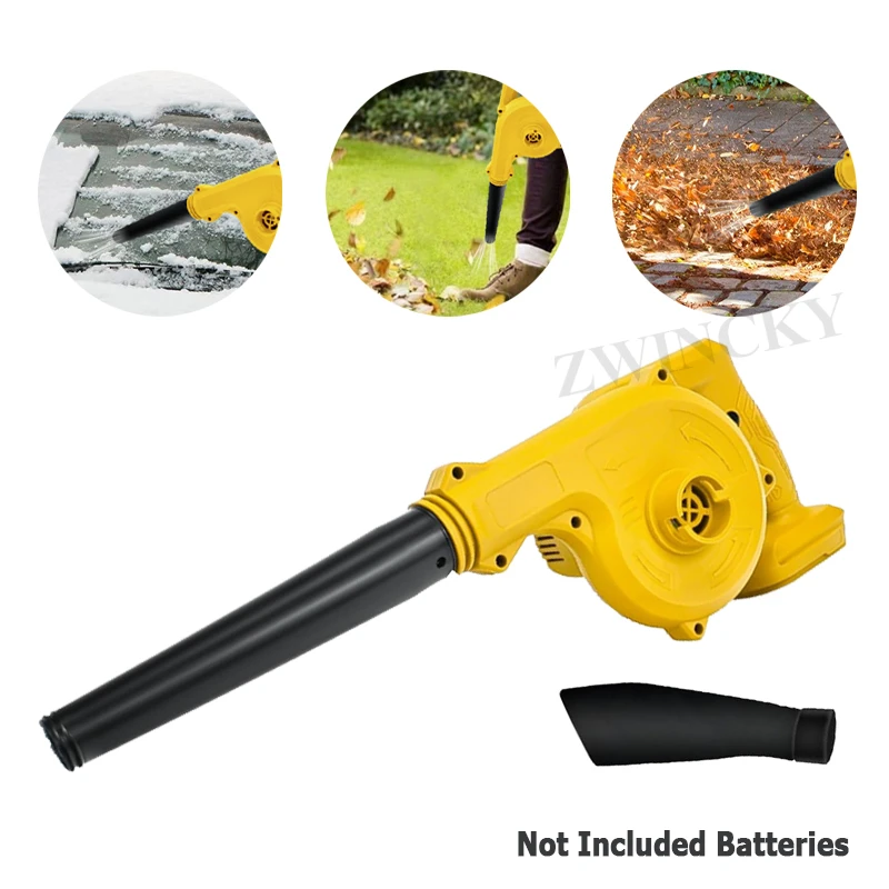 Cordless Electric Air Blower 2 In 1 Blowing & Suction Handheld Leaf Computer Dust Collector For DeWalt 18v Battery(No Battery)
Cordless Electric Air Blower 2 In 1 Blowing & Suction Handheld Leaf Computer Dust Collector For DeWalt 18v Battery(No Battery)