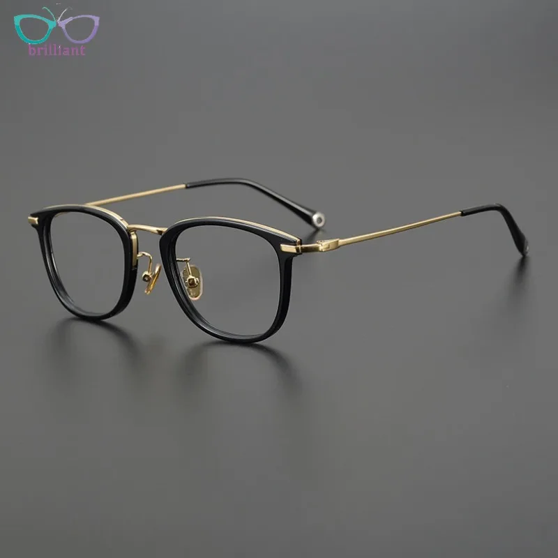 Japan Pure Titanium Ultra Light Myopia Glasses Men Women Retro Can Be Customized with Prescription Anti Blue Light Eyeglasses
Japan Pure Titanium Ultra Light Myopia Glasses Men Women Retro Can Be Customized with Prescription Anti Blue Light Eyeglasses
