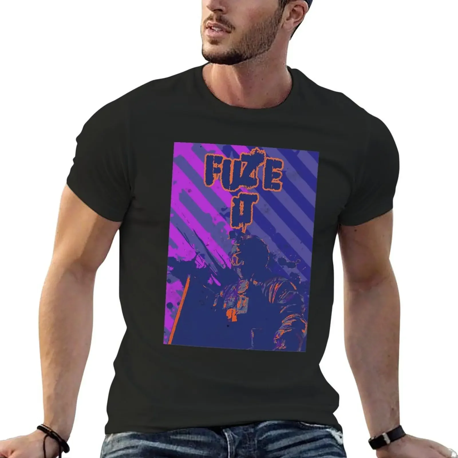 Classic retro art fuze it game T-Shirt aesthetic clothes vintage anime shirt oversized t shirts for men
Classic retro art fuze it game T-Shirt aesthetic clothes vintage anime shirt oversized t shirts for men