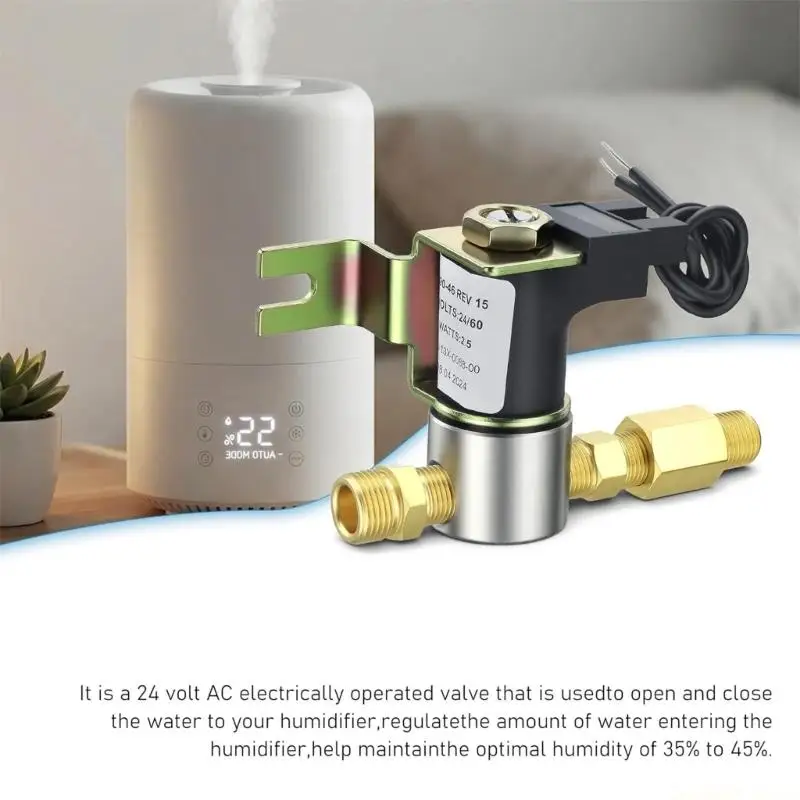 D0AB Humidifier Water Solenoid Controller 3.5 GPH Solenoid Controller 24V AC
D0AB Humidifier Water Solenoid Controller 3.5 GPH Solenoid Controller 24V AC