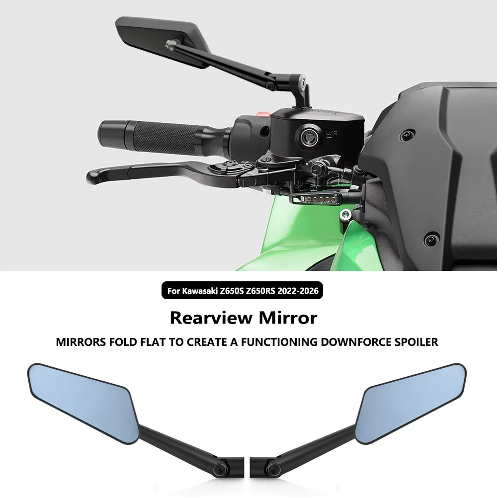 For Kawasaki Z650RS Z650S z650s z650rs 2022 2023 2024 2025 2026 Motorcycle Rear Mirror Aluminum alloy Rear view Mirror
For Kawasaki Z650RS Z650S z650s z650rs 2022 2023 2024 2025 2026 Motorcycle Rear Mirror Aluminum alloy Rear view Mirror