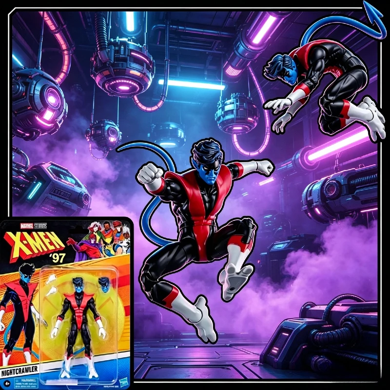 В НАЛИЧИИ: Коллекционная фигурка Hasbro Marvel Legends Nightcrawler, модель игрушки
В НАЛИЧИИ: Коллекционная фигурка Hasbro Marvel Legends Nightcrawler, модель игрушки