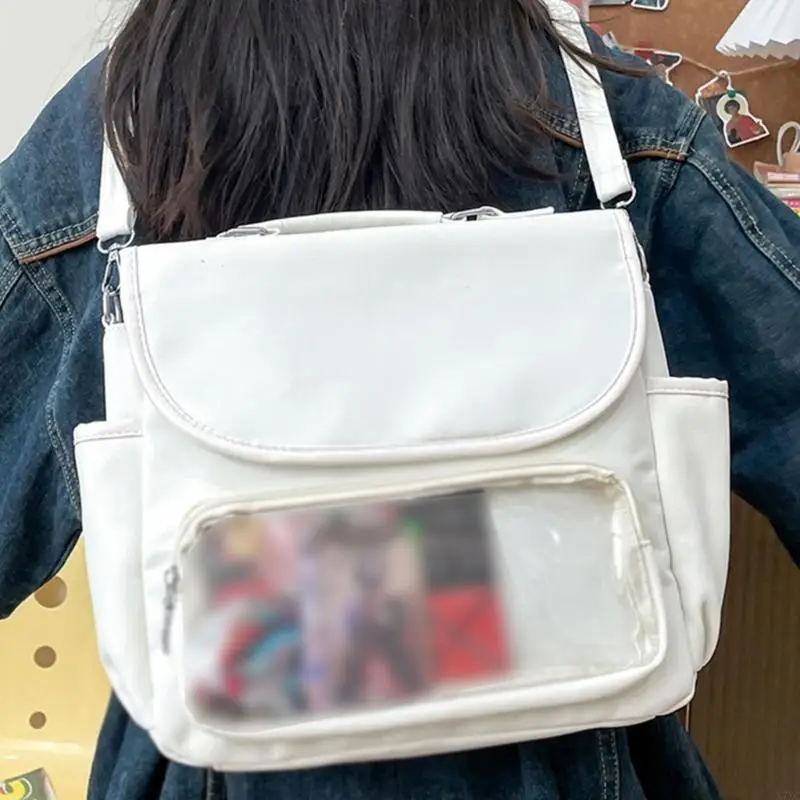 X7XC Women Bag Japanese Crossbody Bag Lovely Shoulder Bag Small Backpack Clear Itabag Bag Student School Bag
X7XC Women Bag Japanese Crossbody Bag Lovely Shoulder Bag Small Backpack Clear Itabag Bag Student School Bag