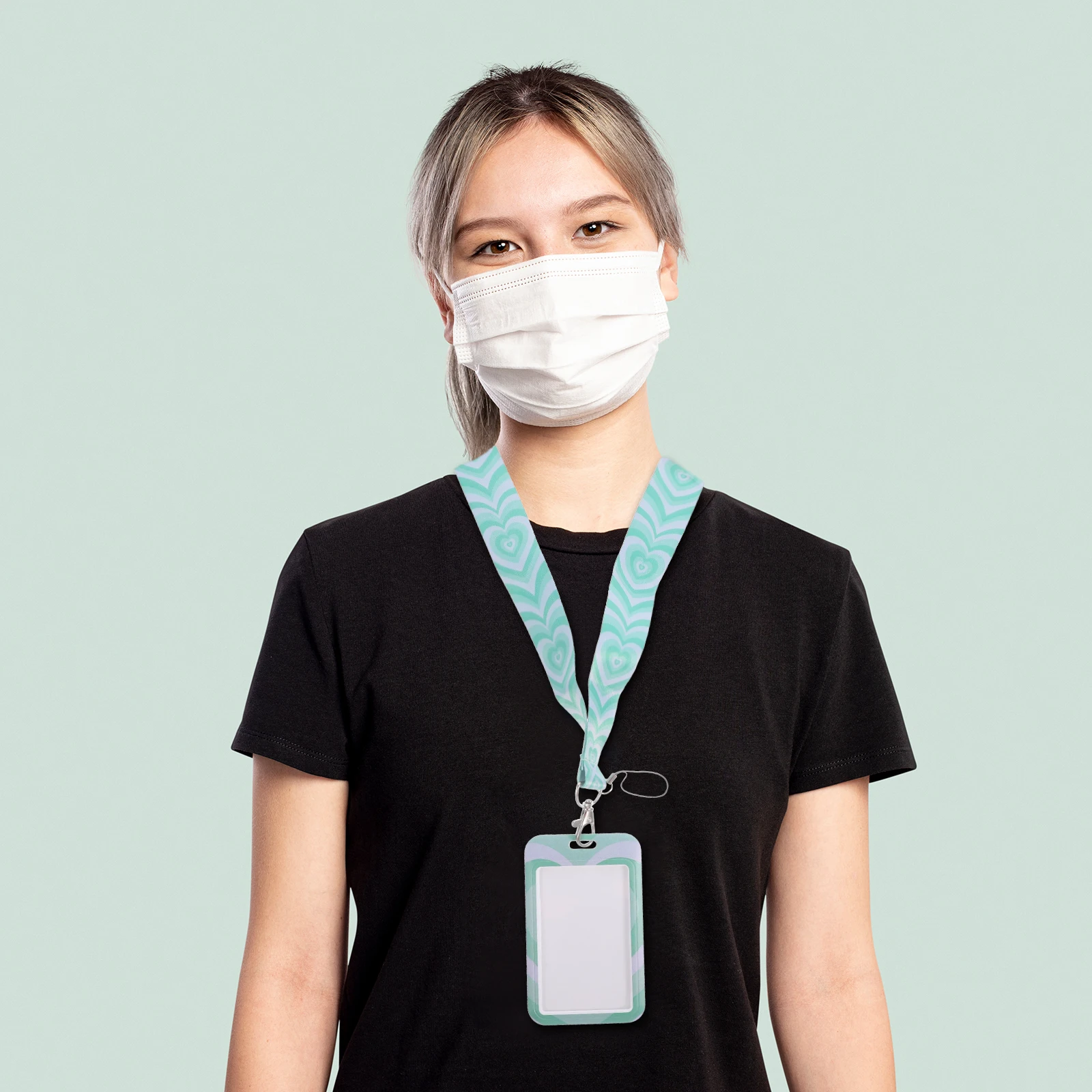 1 Set Id Holder With Lanyard Protective Card Sleeve Name Badge Holder For Students Teachers Doctors Portable Card Cover
1 Set Id Holder With Lanyard Protective Card Sleeve Name Badge Holder For Students Teachers Doctors Portable Card Cover