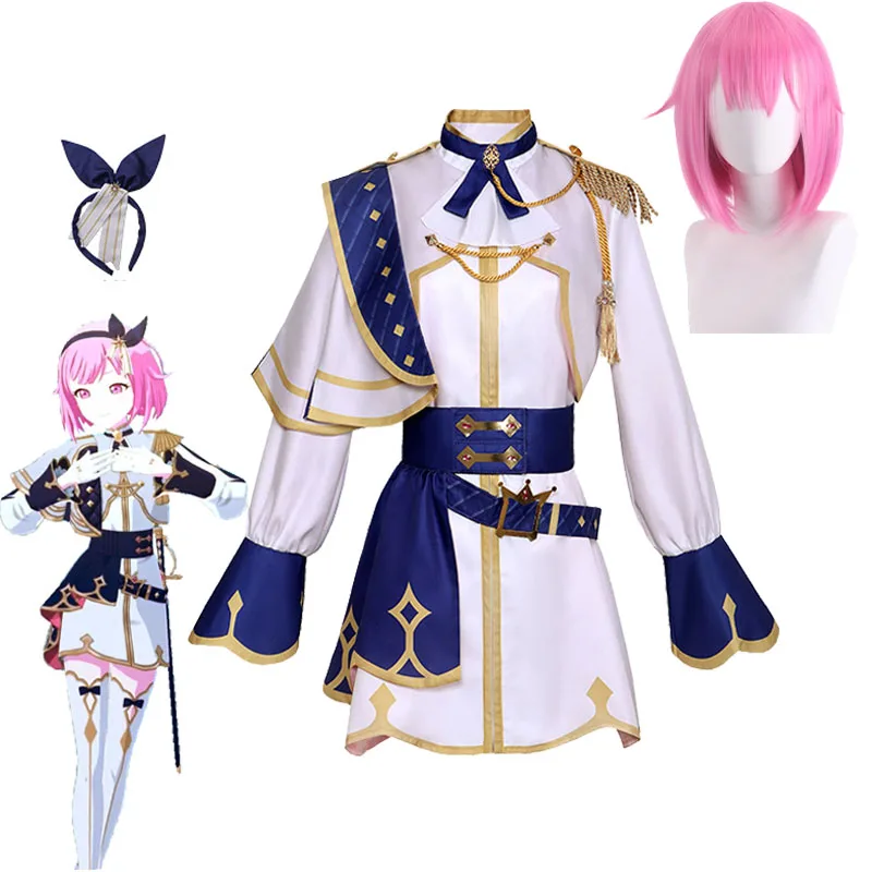 PJSK Otori Emu Cosplay Costume Miku:Colorful Stage! Anime Clothing Project Sekai Wonderlands×Showtime Emu Knight's Uniform Suit
PJSK Otori Emu Cosplay Costume Miku:Colorful Stage! Anime Clothing Project Sekai Wonderlands×Showtime Emu Knight's Uniform Suit