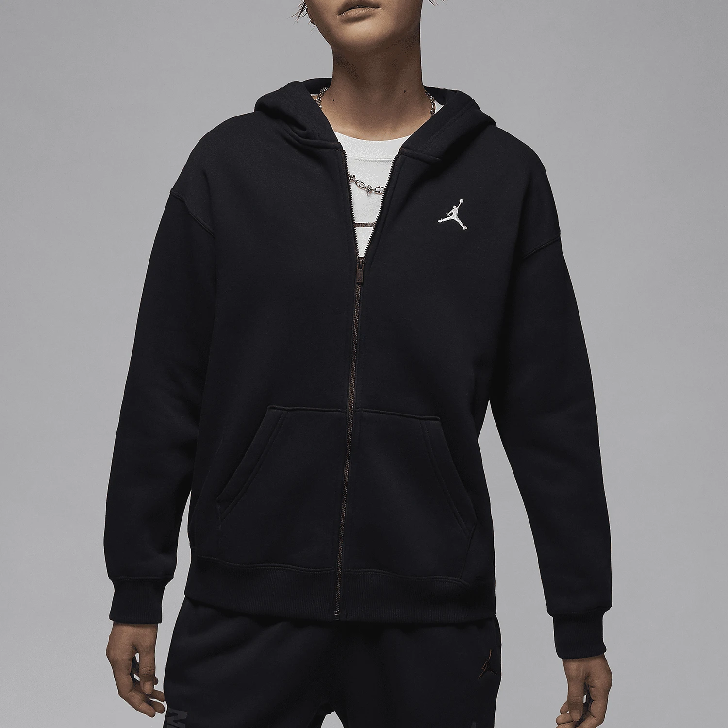 Nike genuine JORDAN Women's Loose Fleece Hoodie FV7168-010
Nike genuine JORDAN Women's Loose Fleece Hoodie FV7168-010