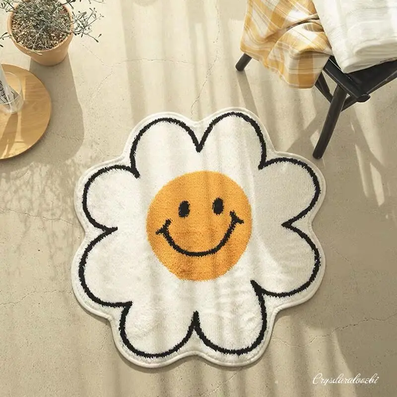 Pink Flower Shaped Girl Style Carpet Children's Study Living Room Tea Table Floor Mat Household Bedroom Bedside Carpet US $18.89
Pink Flower Shaped Girl Style Carpet Children's Study Living Room Tea Table Floor Mat Household Bedroom Bedside Carpet US $18.89